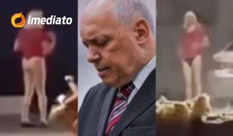 VEJA VÍDEO: Pastor Eduardo Costa é flagrado novamente usando calcinha e peruca loira nas ruas de Goiânia