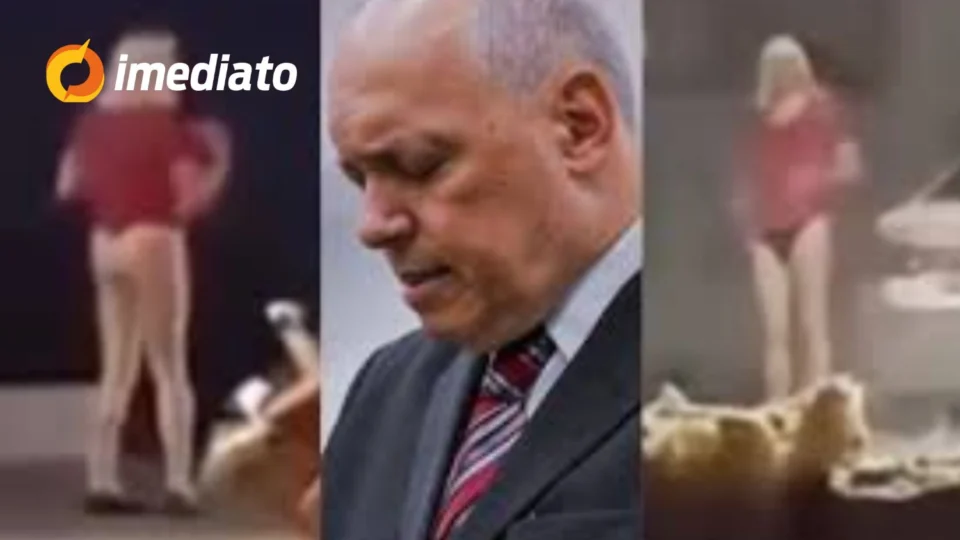 VEJA VÍDEO: Pastor Eduardo Costa é flagrado novamente usando calcinha e peruca loira nas ruas de Goiânia