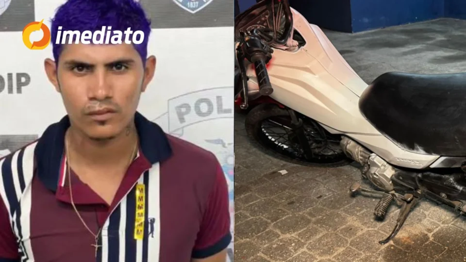 Guarda Municipal prende homem em posse de motocicleta roubada no bairro Novo Aleixo