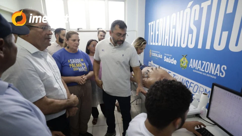 Governador Wilson Lima leva Telessaúde a Codajás e serviço chega a 72 salas em todo o estado