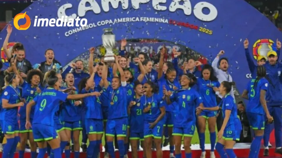 Em final emocionante, Brasil derrota Colômbia nos pênaltis e é campeão da Copa América Feminina