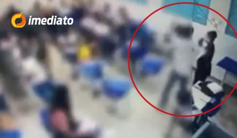 CENA CHOCANTE: Aluno do 1º ano agride professora com tapa na cara dentro da sala de aula