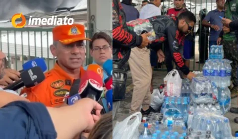 Bombeiros do Amazonas agradecem apoio da população mas reforçam que não é necessário enviar doações