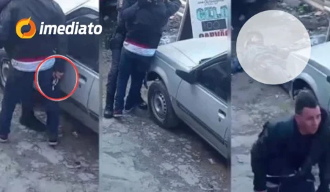 CENA CHOCANTE: Policial Militar é baleado no pescoço durante abordagem em comunidade