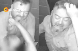 VÍDEO CHOCANTE: Empresário espanca companheira com socos dentro de elevador em condomínio residencial