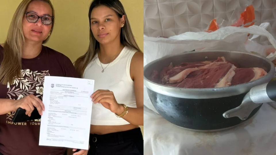Família denuncia motorista de aplicativo por levar 22 kg de carne destinados a aniversário em Manaus