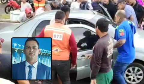 Veja vídeos: Ex-vereador Luizinho Félix é baleado e homem morre em ataque a tiros em Iranduba