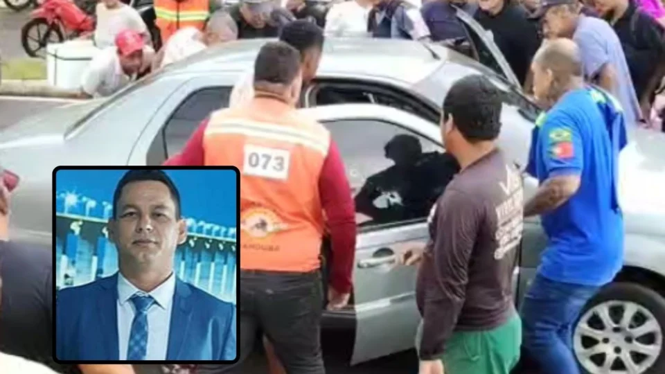 Veja vídeos: Ex-vereador Luizinho Félix é baleado e homem morre em ataque a tiros em Iranduba