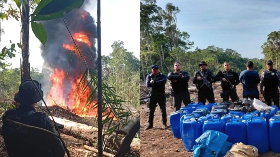 Polícias identificam heliporto clandestino em Itamarati e prendem homem por crimes ambientais