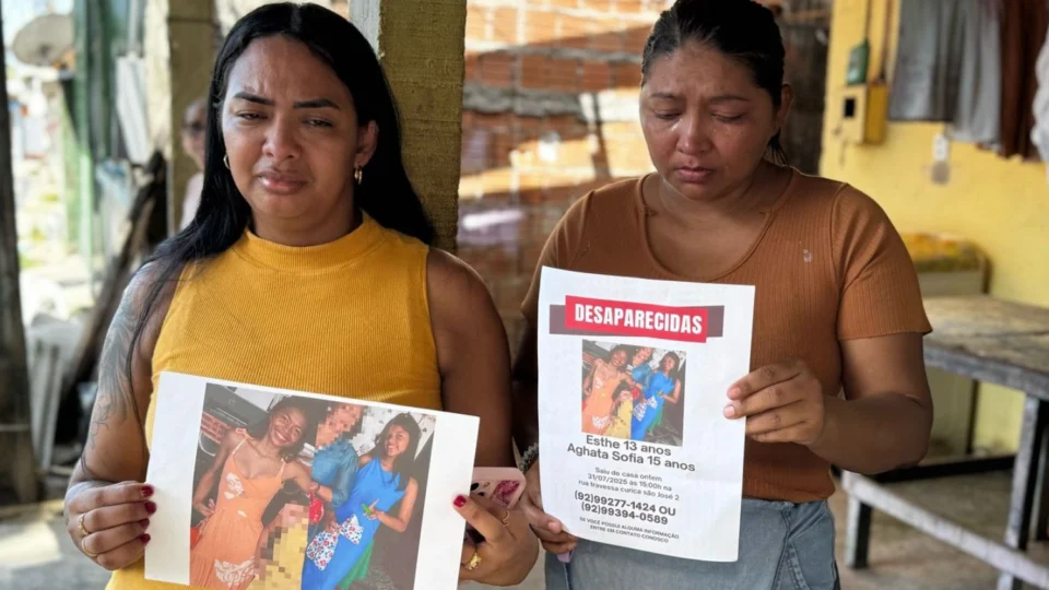 Duas adolescentes desaparecem após saírem da casa avó com rapaz misterioso no bairro São José