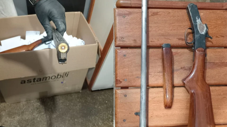 Homem é preso em Borba por agredir companheira com espingarda