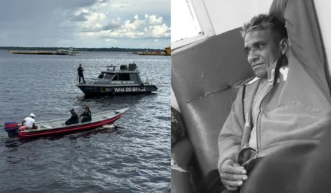 Pescador desaparece no Rio Negro durante temporal em Manaus; canoa e rede foram encontradas à deriva
