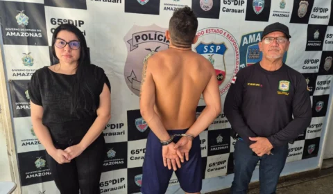 Homem é preso em Carauari após praticar violência psicológica e impedir companheira de sair de casa