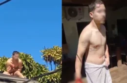 Com a boca na butija: Marido chega de surpresa em casa e flagra esposa com amante, que foge pelos telhados