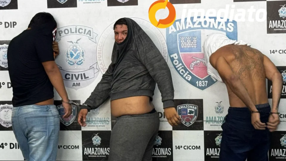 Três homens são presos após tentativa de furto no Shopping Grande Circular, zona Leste de Manaus