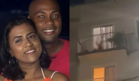 Imagens fortes: mulher é morta a marretadas na frente das filhas na Bahia