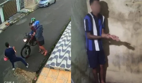 Veja o vídeo: Ladrão de celular é capturado e recebe corretivo do ‘Tribunal do Crime’