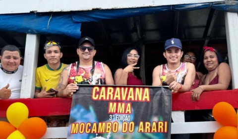 Caravana se prepara para ir para Festival do Mocambo em Parintins