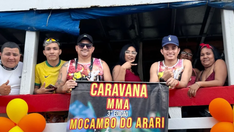 Caravana se prepara para ir para Festival do Mocambo em Parintins
