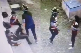 Veja o vídeo: Homem invade escola e assalta alunos em plena luz do dia em Manaus