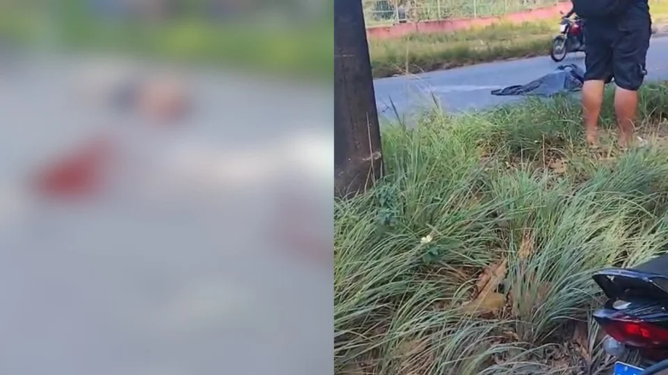Veja o vídeo: soldador morre após perder controle da motocicleta e bater em árvore na zona Leste