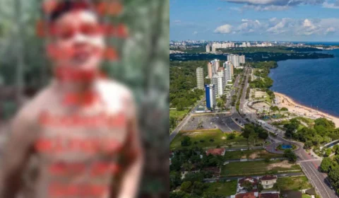 Veja o vídeo: Homem nu grava convite para sexo em área de mata na Ponta Negra