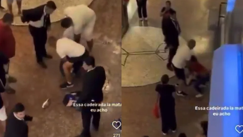 Veja o vídeo: “Ela me roubou!”, grita homem durante confusão por furto no Manauara Shopping
