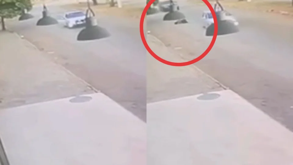 Veja o vídeo: Mulher é brutalmente agredida e jogada de carro em movimento pelo namorado em Goiás