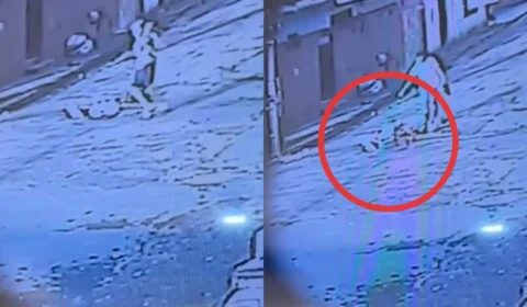 Veja o vídeo: Cratera gigante engole criança e revolta moradores no Colônia Santo Antônio