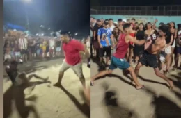 Veja os vídeos: Clube de luta clandestina no Zumbi movimenta apostas e brigas entre adolescentes na Zona Leste de Manaus