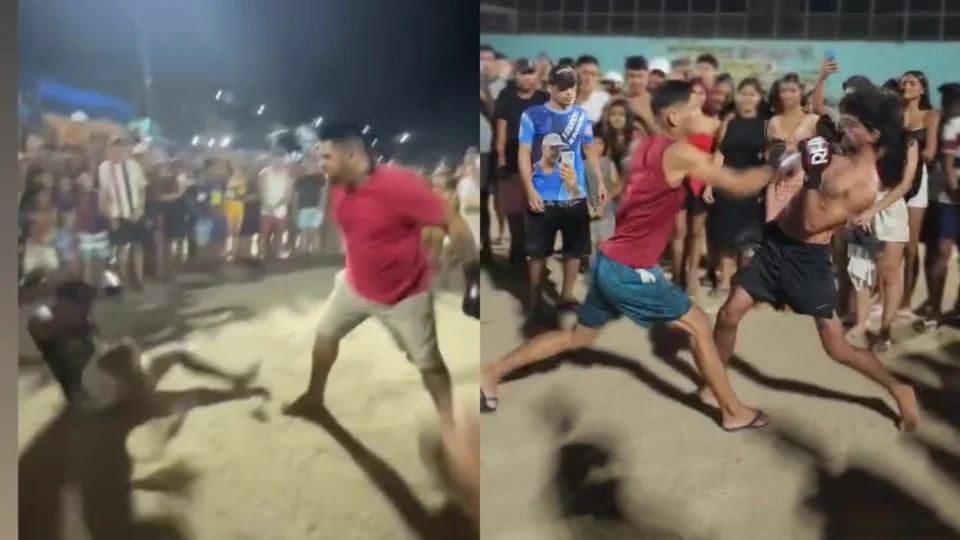 Veja os vídeos: Clube de luta clandestina no Zumbi movimenta apostas e brigas entre adolescentes na Zona Leste de Manaus