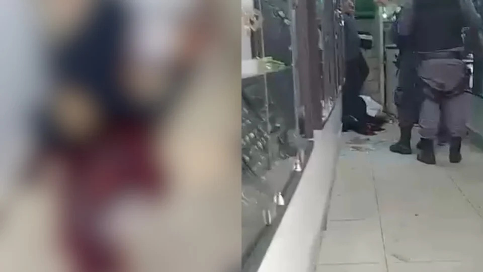 Veja o vídeo: Justiceiro frustra assalto e mata bandido de joalheria no Centro de Manaus