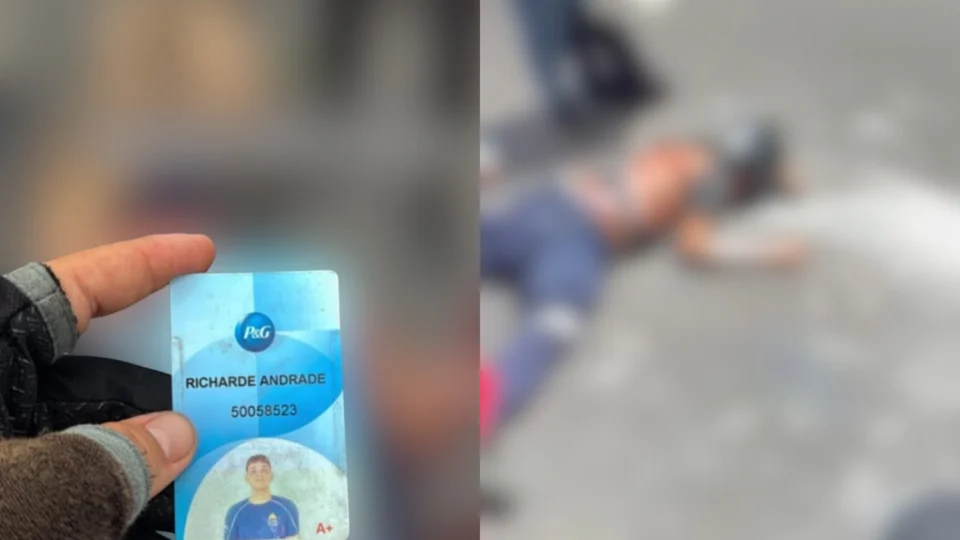 Veja o vídeo: Dois motociclistas morrem atropelados por ônibus na Avenida das Torres em Manaus