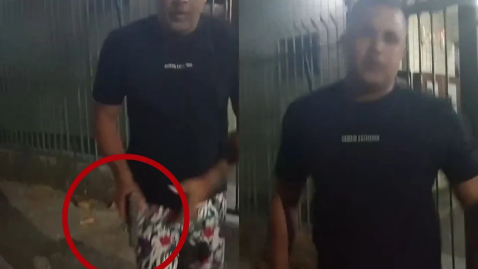 Veja o vídeo: Policial atira em motoboy após vítima se recusar a subir até residência para entrega