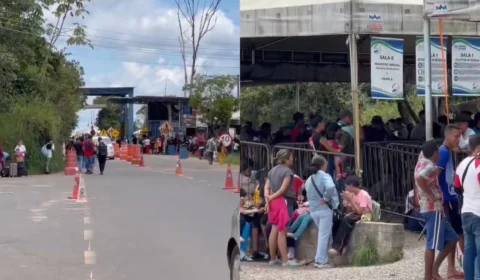 Veja o vídeo: Venezuelanos deixam o país e aumentam fluxo migratório em Pacaraima