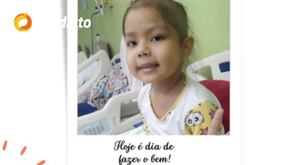 Criança de 6 anos luta contra leucemia e família pede ajuda para custear tratamento em Manaus