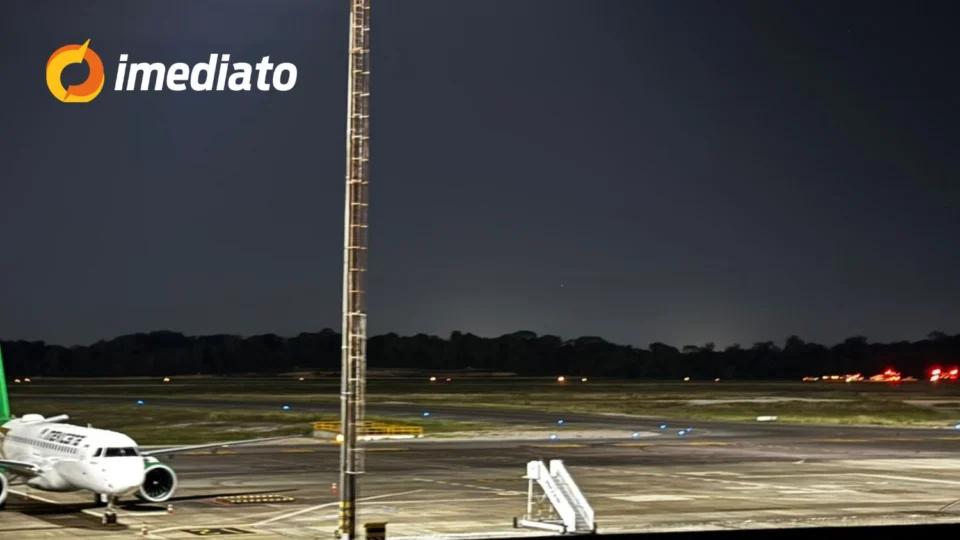 Aeronave apresenta falha técnica e realiza pouso de emergência em Manaus sem passageiros feridos