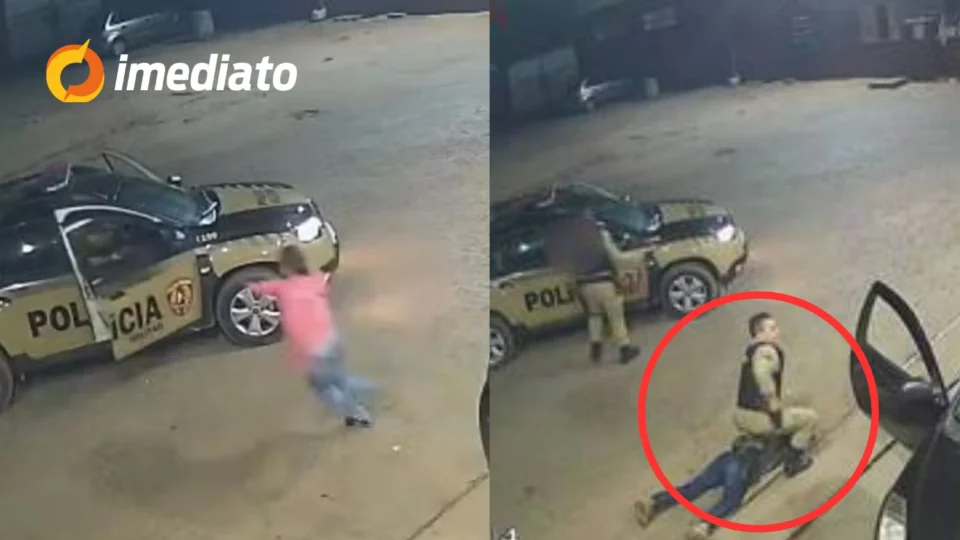 VEJA VÍDEO: Mulher foge de dentro de carro e pede ajuda à polícia após ser sequestrada e abusada pelo ex-companheiro