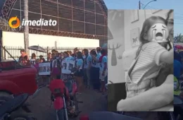 Veja o Vídeo: Velório e protesto em Fonte Boa marcam despedida da menina de 5 anos assassinada pela mãe e madrasta