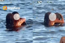 VEJA VÍDEO: Casal é flagrado fazendo sexo na praia da Ponta Negra causando indignação entre banhistas em Manaus
