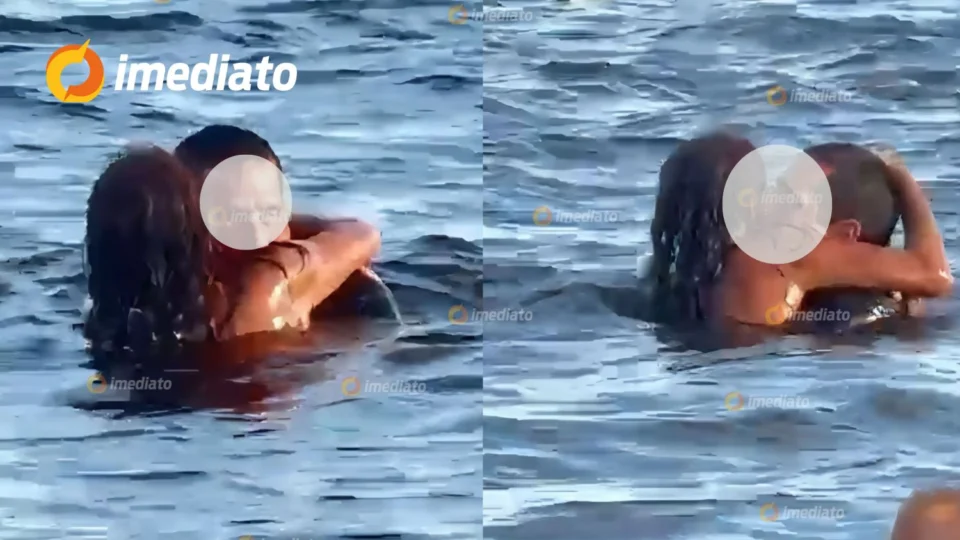 VEJA VÍDEO: Casal é flagrado fazendo sexo na praia da Ponta Negra causando indignação entre banhistas em Manaus