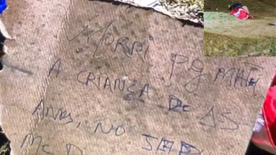Homem é encontrado morto com os pés amarrados e um bilhete ao lado: “Morri porque matei a criança de 15 anos”