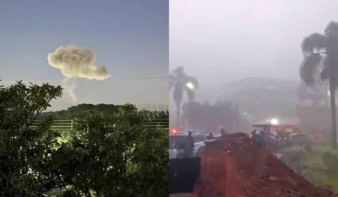 VEJA: Explosão em fábrica de materiais explosivos no Paraná deixa feridos, desaparecidos e danos estruturais