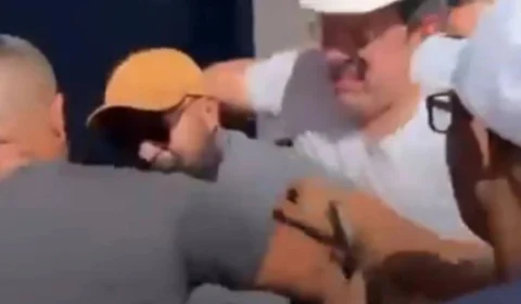 VEJA VÍDEO: Prefeito de Macapá agride jornalista em coletiva e caso termina em prisão