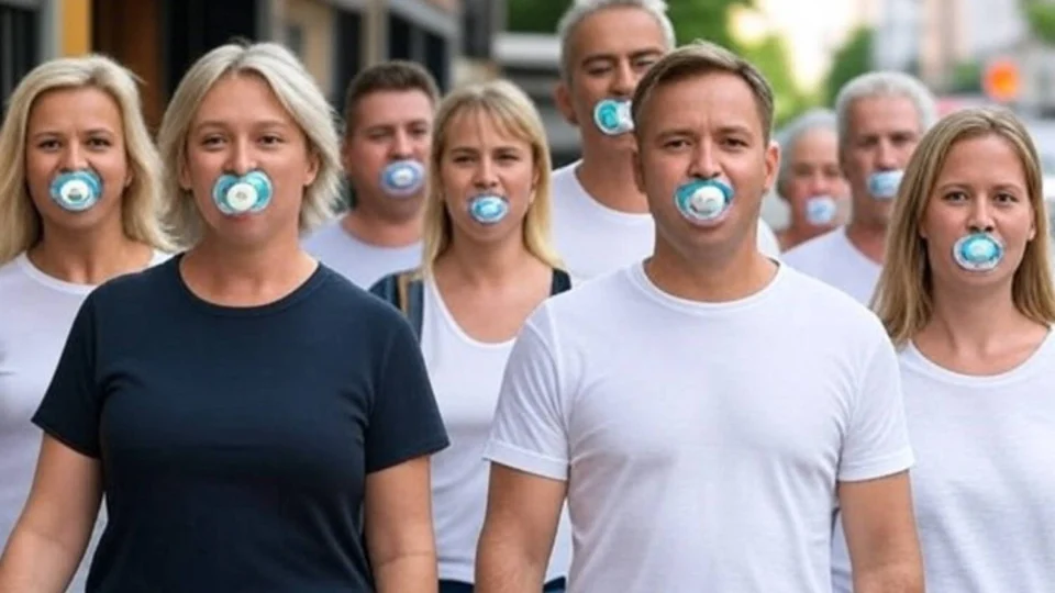 Chupetas para adultos: Nova tendência nas redes sociais gera debate na Internet