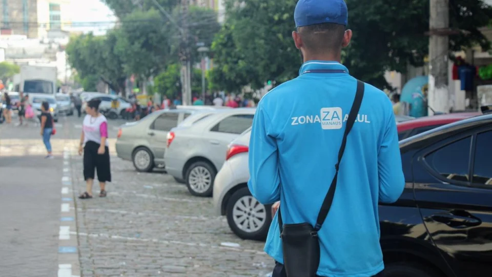 Tarifa do Zona Azul volta ao valor integral de R$ 3,98 em Manaus a partir desta sexta-feira (1º)