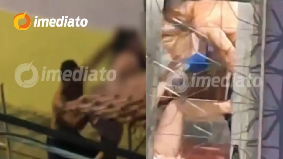 CENA FORTE: Homem é preso em flagrante após agredir mulher com socos e puxões de cabelo no bairro Coroado