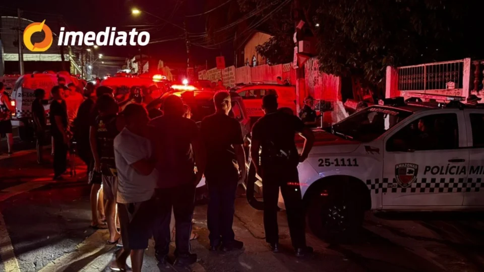 Assaltante morre e mulher fica gravemente ferida após colisão em muro durante fuga no bairro Alvorada 1