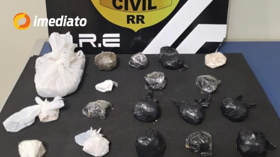 Polícia Civil de Roraima desarticula ponto de venda de drogas no bairro Senador Hélio Campos