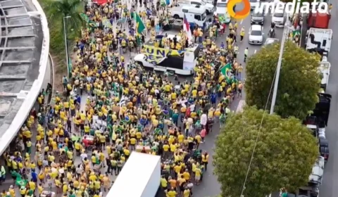 REAJA JÁ: Políticos amazonenses participam de ato do 7 de Setembro na Ponta Negra